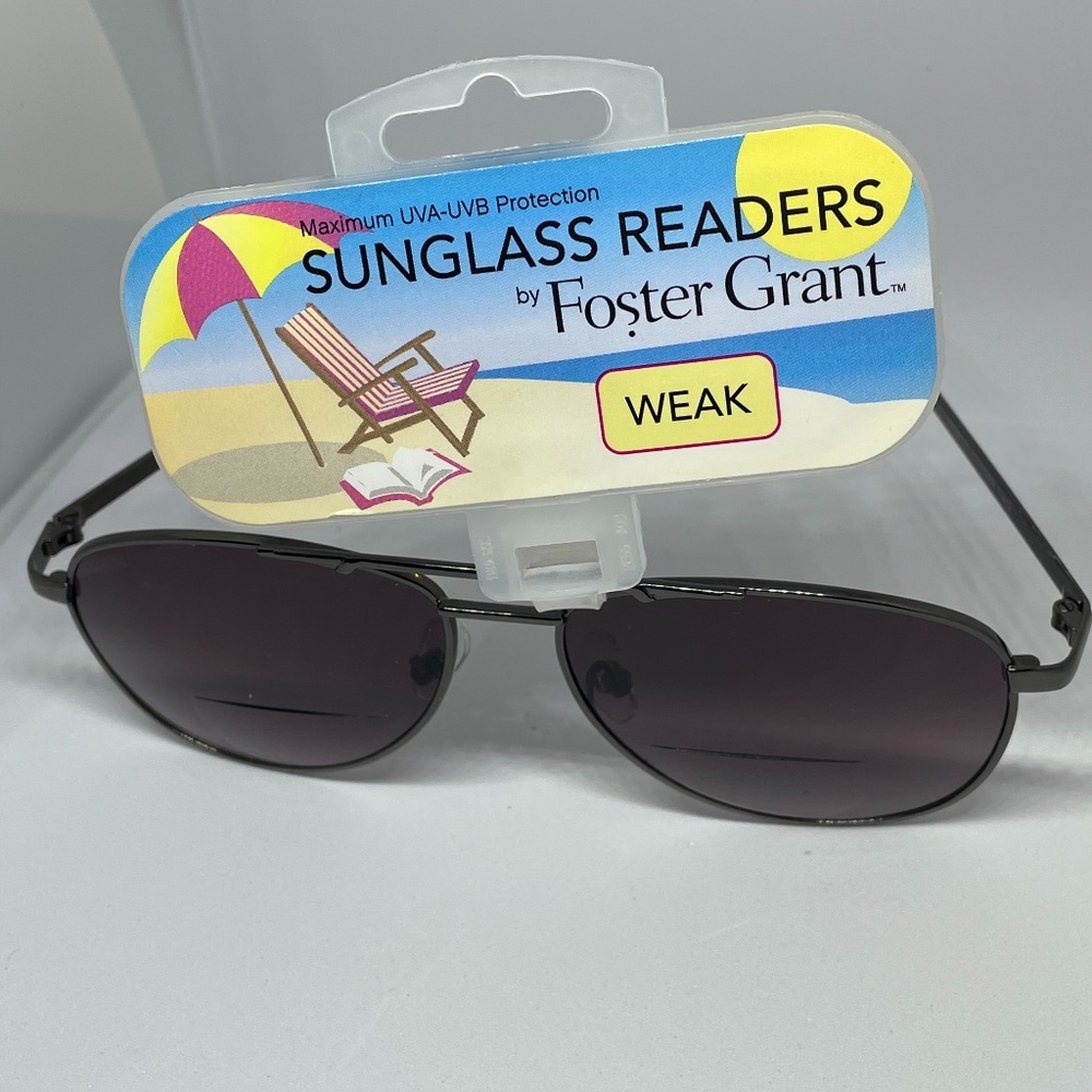 Foster Grant Aviator Sunglass Readers